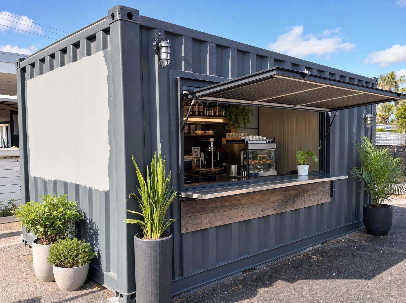 Servery / pop-up counter