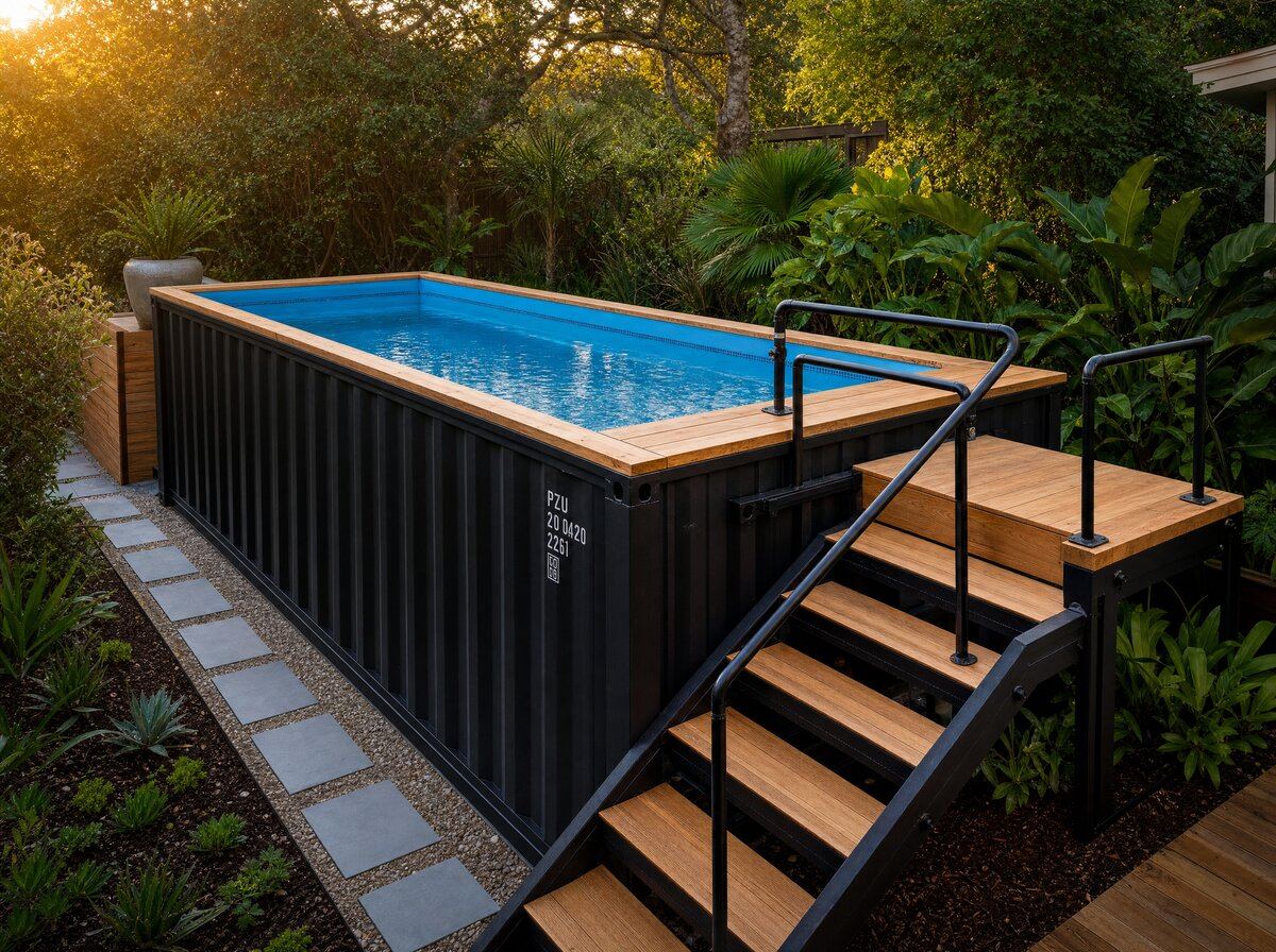 Container plunge pool